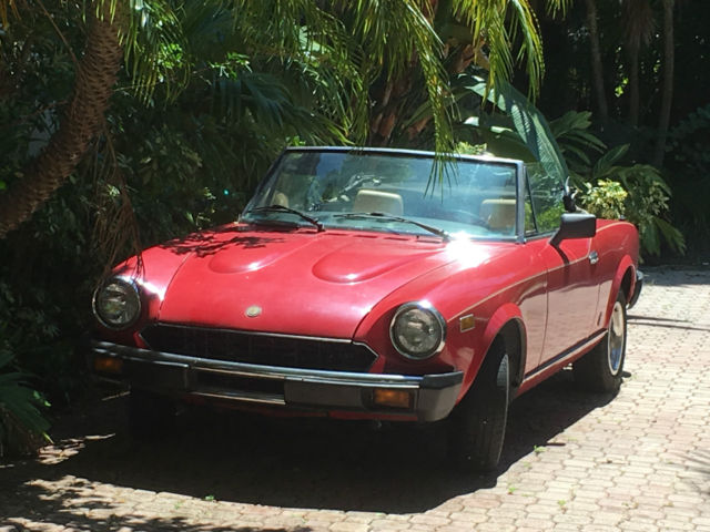 1979 Fiat Spider Pininfarina 2000 - photo 3