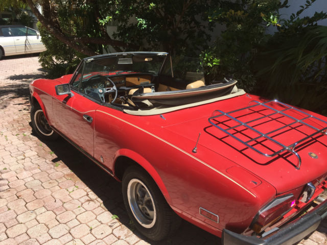 1979 Fiat Spider Pininfarina 2000 - photo 5