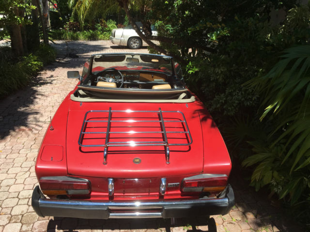 1979 Fiat Spider Pininfarina 2000 - photo 6