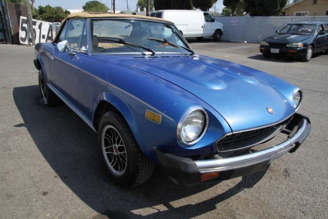 1979 Fiat 124 Spider