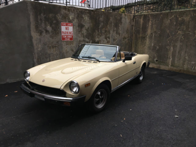 1979 Fiat 124 Spider Spider Convertible 2-Door - photo 2