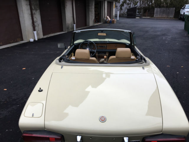 1979 Fiat 124 Spider Spider Convertible 2-Door - photo 8