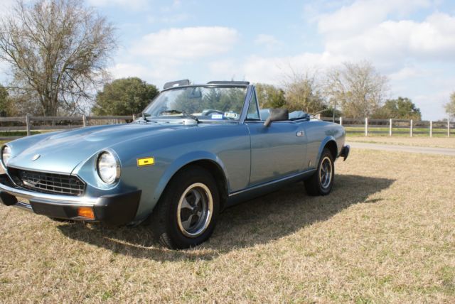 1979 Fiat 2000 Convertible 1979 Fiat Fiat Fiat