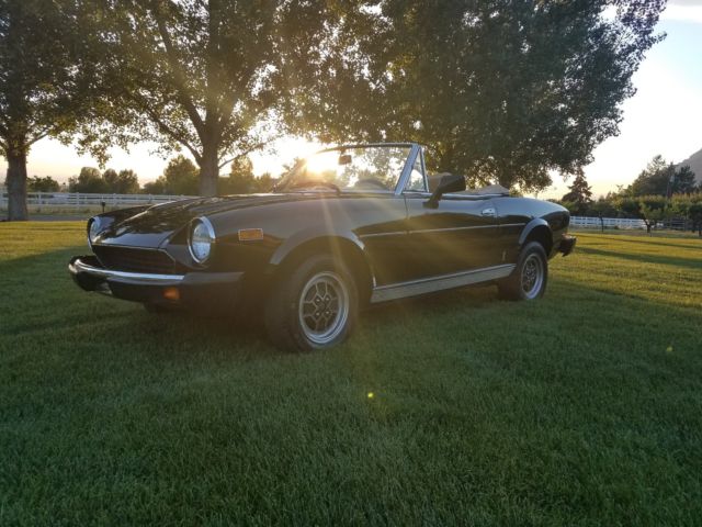 1979 Fiat 124 Spider 1979 Fiat 2000 Spider 124 Pininfarina - photo 8