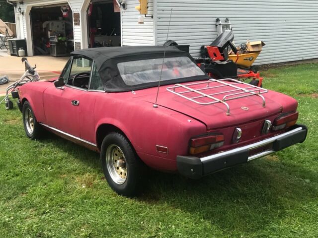 1979 Fiat Spider 2000 2000 Spider - photo 7