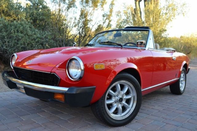 1979 Fiat 2000 Spider Pinin Farina, Italian Convertible Sports Car.....L@@K 1979 Fiat 2000 Spider 2000 Spider Pinin Farina