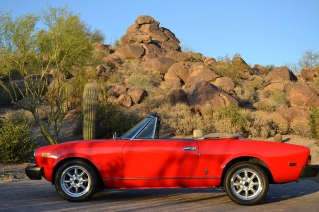 1979 Fiat 2000 Spider 2000 Spider Pinin Farina - photo 2