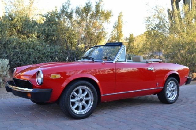 1979 Fiat 2000 Spider 2000 Spider Pinin Farina - photo 3