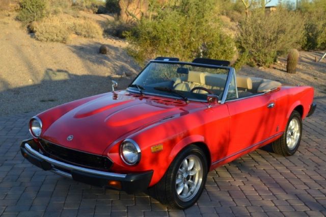 1979 Fiat 2000 Spider 2000 Spider Pinin Farina - photo 4