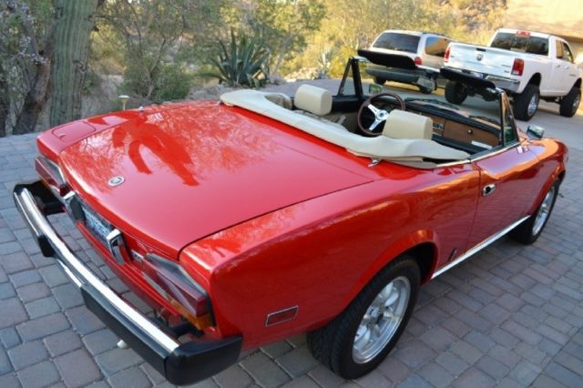1979 Fiat 2000 Spider 2000 Spider Pinin Farina - photo 5