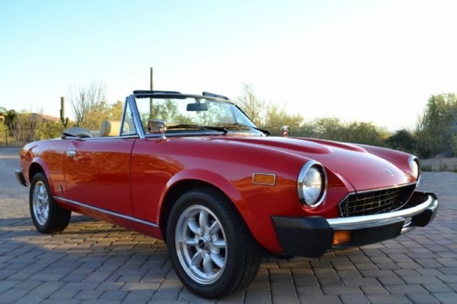 1979 Fiat 2000 Spider 2000 Spider Pinin Farina - photo 8