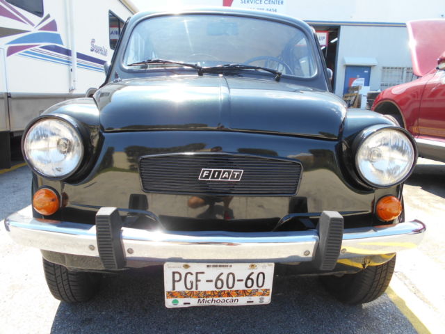 1979 Fiat 600 cc Dark Green Metallic complete restored 1979 Fiat 600