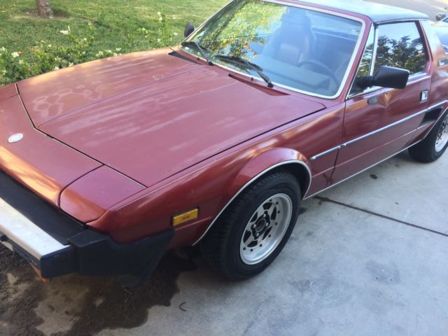 1979 Fiat Bertone X1/9-CA car. Reg. to 5/18. Current CA smog. Rare hard to find. 1979 Fiat X-1/9