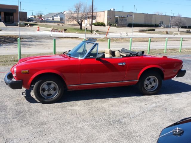 1979 Fiat 124 Spider Classica 2000 - photo 11