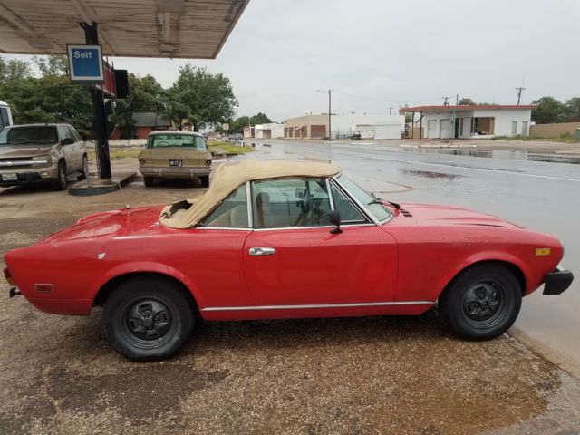 1979 Fiat 124 Spider