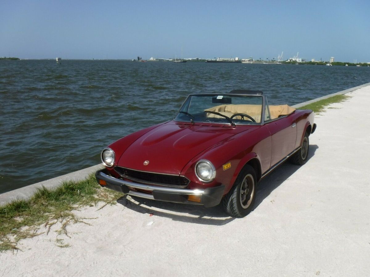 1979 Fiat Spider 124 Spider 2000 Convertible 1979 Fiat 124 Spider