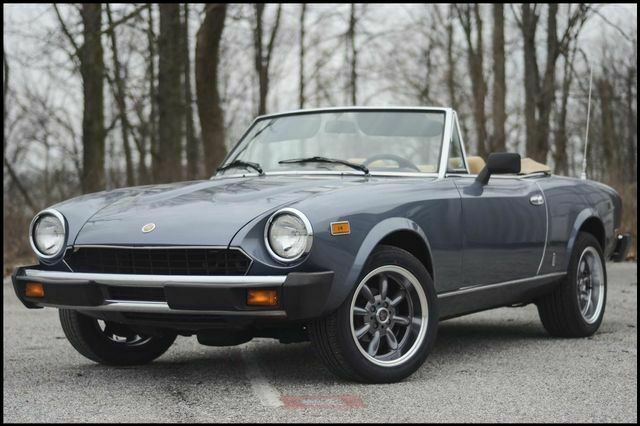 1979 FIAT SPIDER 2000 45,136 Miles BLUE 1979 Fiat Other 2000