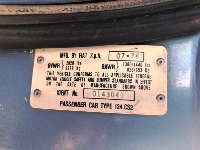 1979 Fiat Spider 2000 - photo 12