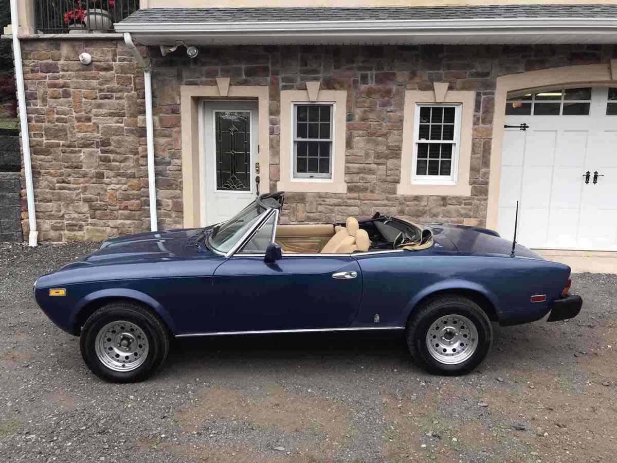 1979 Fiat Spider 2000