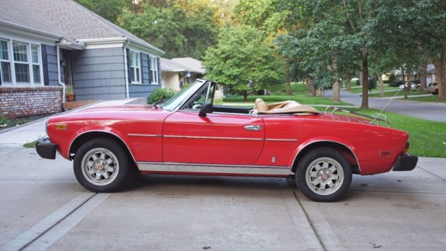 1979 Fiat Spider 2000 - Low Miles - Great Condition 1979 Fiat 2000 Spider