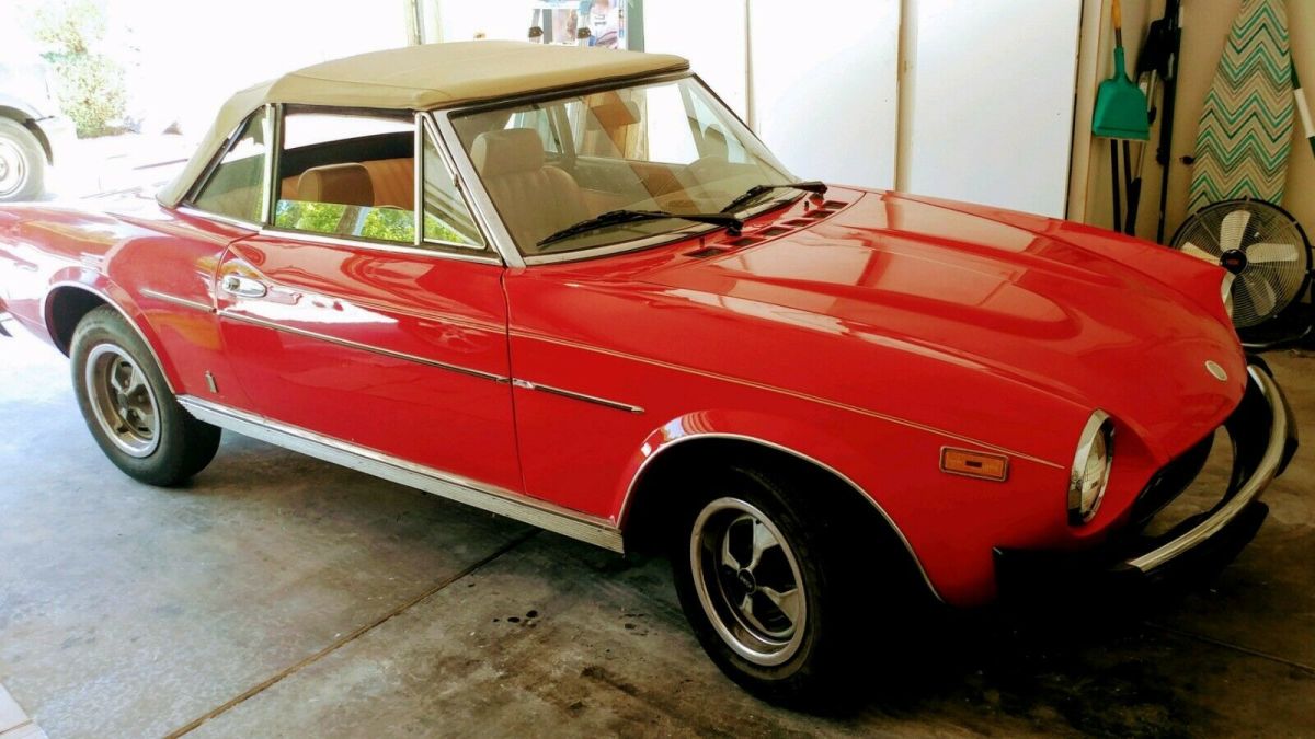 1979 Fiat Spider 2400 Veloce 1979 Fiat 124 Spider