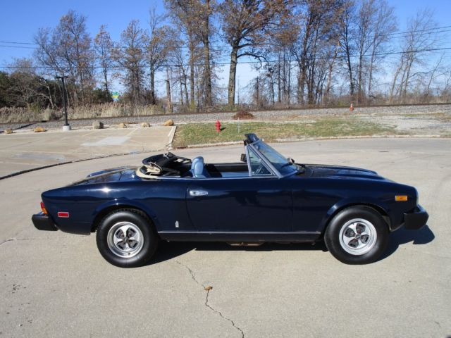 1979 Fiat 124 Spider NO RESERVE AUCTION - LAST HIGHEST BIDDER WINS CAR! - photo 3