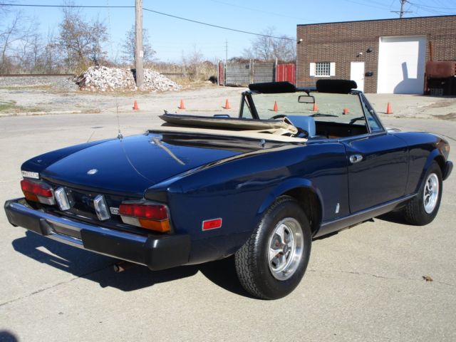 1979 Fiat 124 Spider NO RESERVE AUCTION - LAST HIGHEST BIDDER WINS CAR! - photo 4
