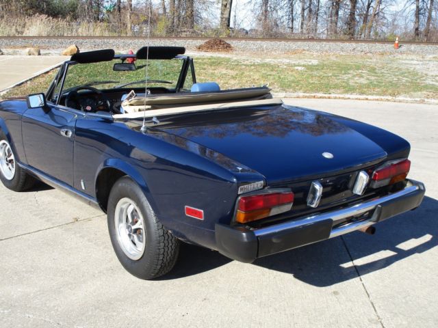1979 Fiat 124 Spider NO RESERVE AUCTION - LAST HIGHEST BIDDER WINS CAR! - photo 6