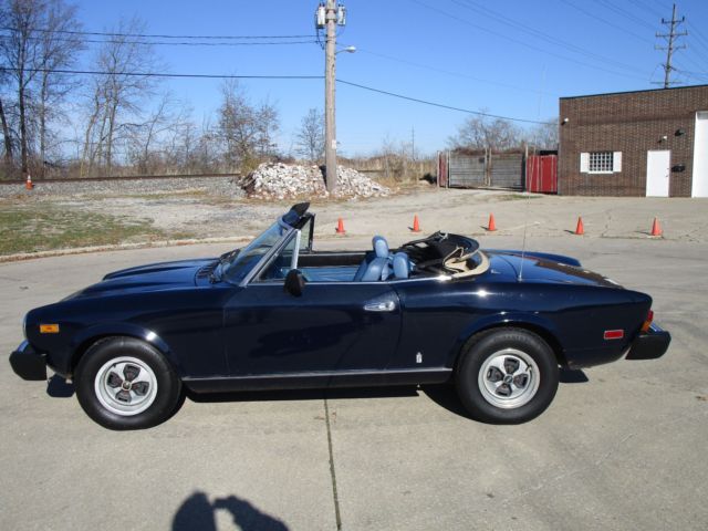 1979 Fiat 124 Spider NO RESERVE AUCTION - LAST HIGHEST BIDDER WINS CAR! - photo 9