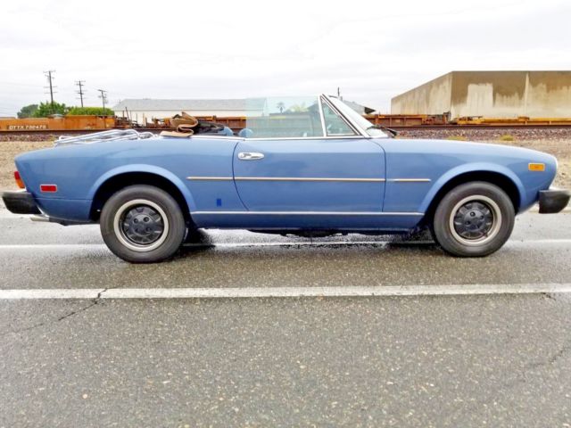 1979 Fiat 124 Spider FIAT SPYDER 2000 CONVERTIBLE ** NO RESERVE ** - photo 10