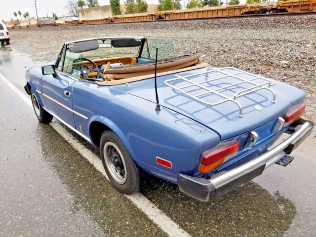 1979 Fiat 124 Spider FIAT SPYDER 2000 CONVERTIBLE ** NO RESERVE ** - photo 11