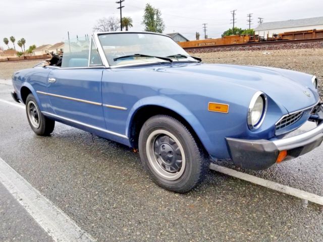 1979 Fiat 124 Spider FIAT SPYDER 2000 CONVERTIBLE ** NO RESERVE ** - photo 12
