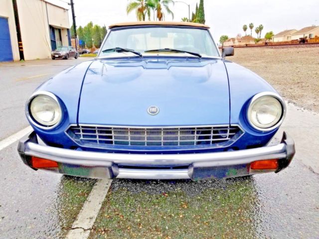 1979 Fiat 124 Spider FIAT SPYDER 2000 CONVERTIBLE ** NO RESERVE ** - photo 3