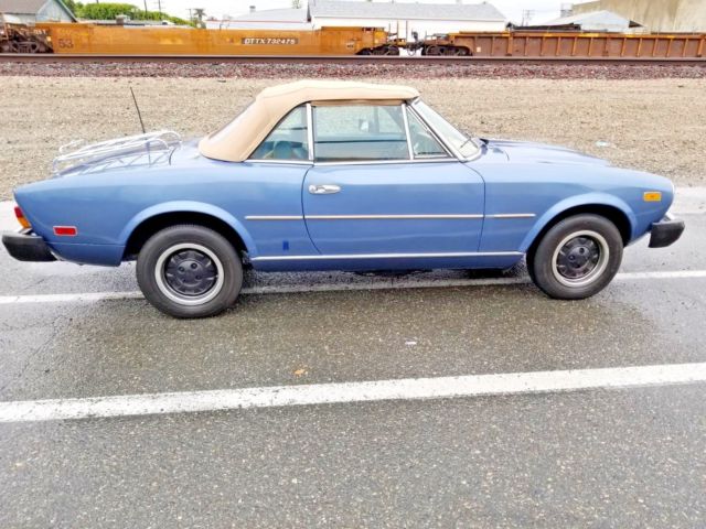 1979 Fiat 124 Spider FIAT SPYDER 2000 CONVERTIBLE ** NO RESERVE ** - photo 4