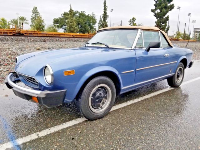 1979 Fiat 124 Spider FIAT SPYDER 2000 CONVERTIBLE ** NO RESERVE ** - photo 9
