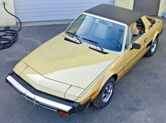 1979 Fiat X1/9 5 speed Unrestored Survivor Original Paint 19000 miles IMMACULATE 1979 Fiat X1/9