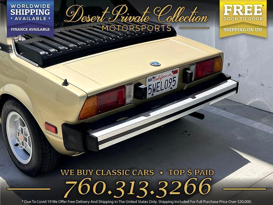 1979 Fiat X1/9 Targa - photo 4