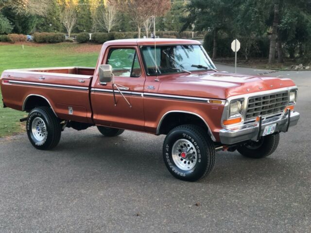 1979 Ford 1 Ton Pickup High boy 4x4 Garage Kept Runs amazing original Survivor 1979 Ford F-350 Custom F350 4X4 hi boy 460CID Camper special