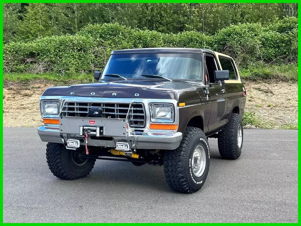 1979 Ford Bronco 351, Auto, Disc Brakes, Winch, Great Driver! 1979 Ford Bronco 1979 Bronco Second Gen, Solid Body, Great Driver!