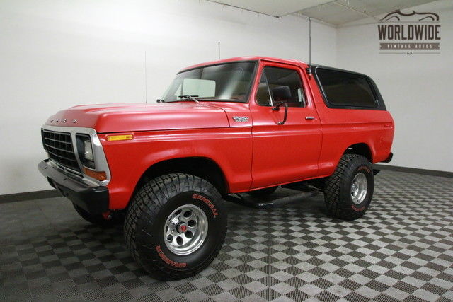 1979 FORD BRONCO 400 BIG BLOCK! RARE. PS. PB. CONVERTIBLE! 1979 Ford Bronco 400 BIG BLOCK! RARE. PS. PB. CONVERTIBLE!