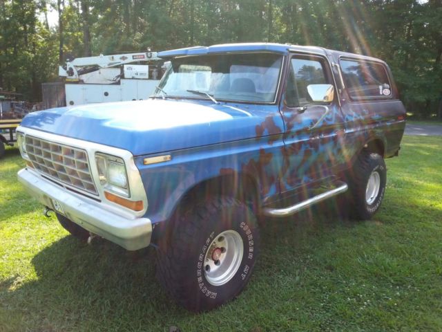 1979 Ford Bronco 400M auto. Dana 44 WITH ARP AIR LOCKER,FORD 9" WITH SPOOL 1979 Ford Bronco 4x4