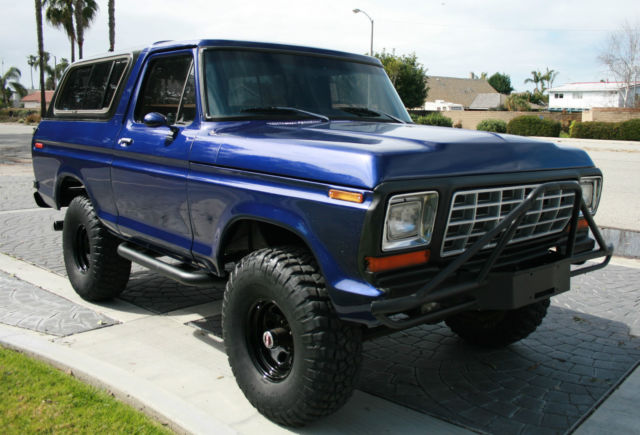 1979 Ford Bronco 460 Big Block, Auto, 4x4, Lifted, Flowmasters, BFG KM2, NICE!!! 1979 Ford Bronco Bronco