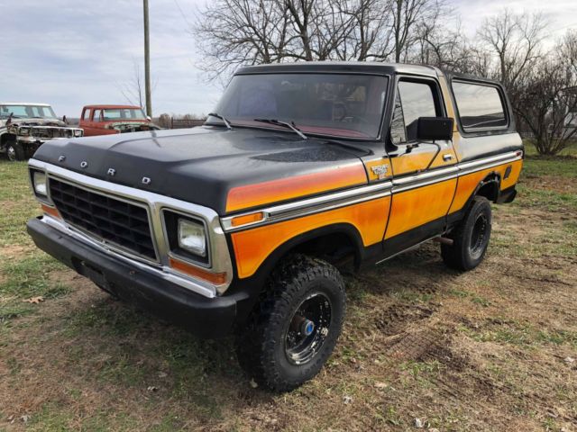 1979 Ford Bronco 4x4 with RARE Freewheeling package 1979 Ford Bronco