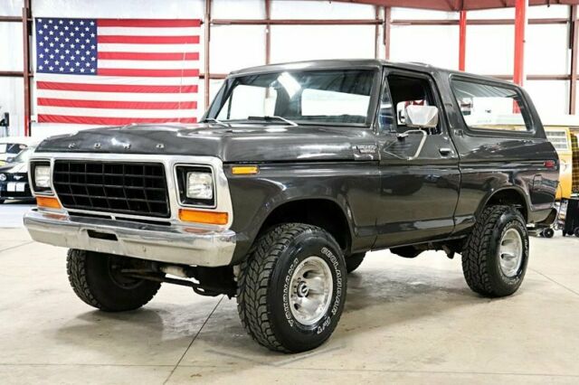 1979 Ford Bronco 55000 Miles Gray SUV V8 4-Speed Manual 1979 Ford Bronco --
