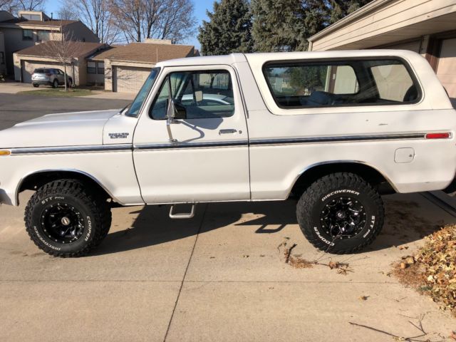 1979 Ford Bronco Custom Great condition Lots of money invested!!! 1979 Ford Bronco