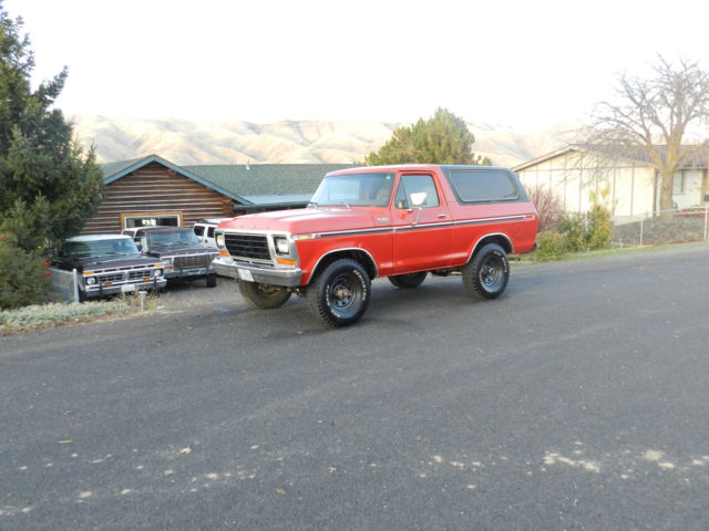 1979 Ford Bronco f150 4x4 clean solid classic. best buy for the money on ebay 1979 Ford Bronco CUSTOM