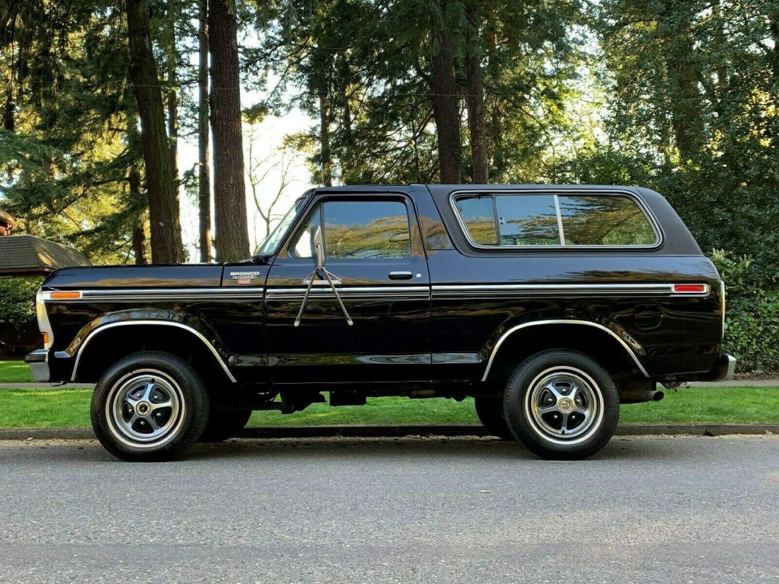 1979 FORD BRONCO RANGER XLT 4x4 2DR SUV 6.6'L 400 V8 ONLY 50K ORIG MILES 1-OWNER 1979 Ford Bronco XLT Ranger