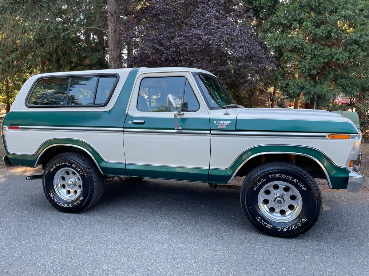 1979 Ford Bronco Ranger XLT 4x4 400 Factory A/C highly optioned No Reserve 1979 Ford Bronco Ranger XLT