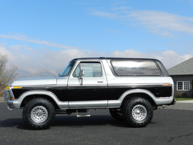 1979 Ford Bronco Ranger XLT f150 4x4 2 tone air option tilt a must see 1979 Ford Bronco RANGER XLT