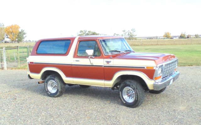 1979 Ford Bronco Ranger XLT Four Wheel Drive 1979 Ford Bronco XLT